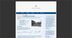 Desktop Screenshot of modularministorage.com